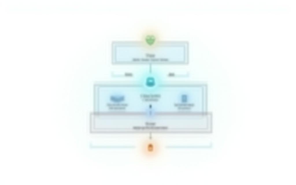 Diagramm des Technologie-Stacks von AlpenTech Solutions